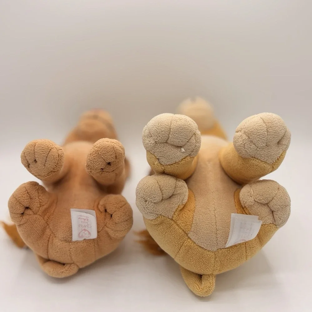 TY Disney Lion King Simba & Nala Collectible Plush Stuffed Animal Doll Toy Set